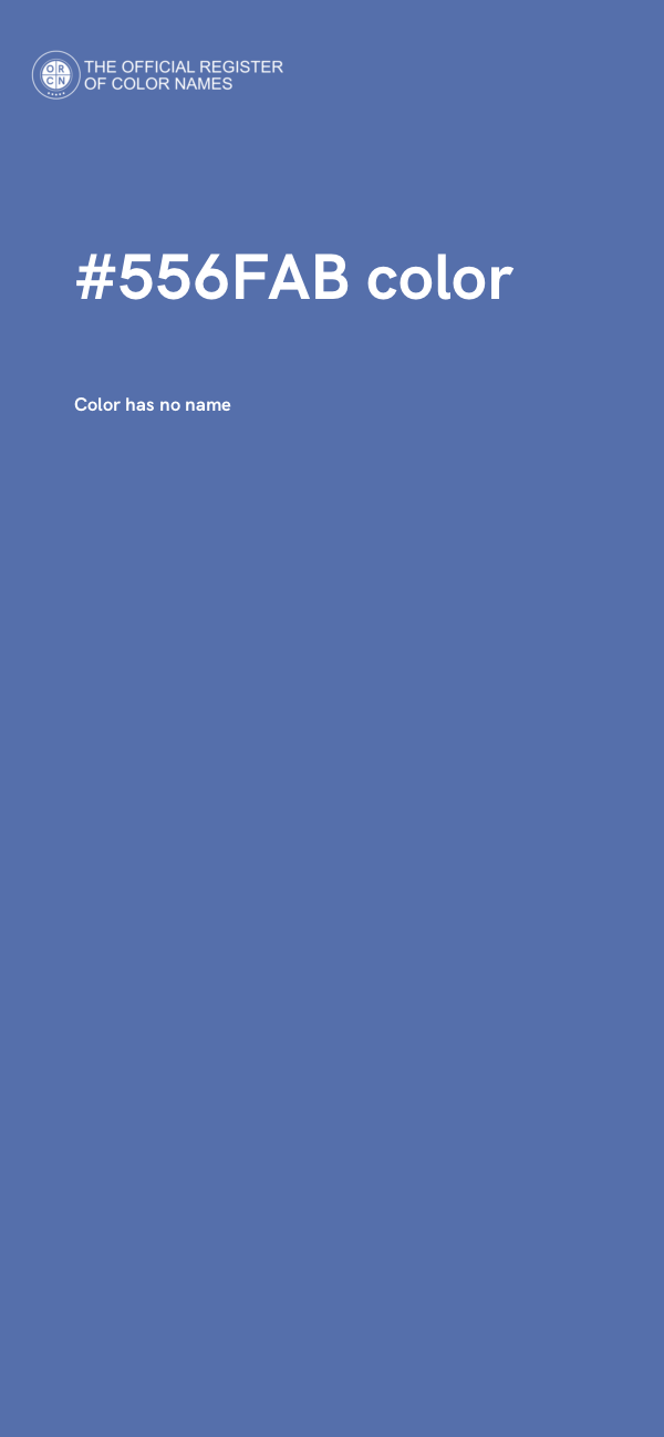 #556FAB color image