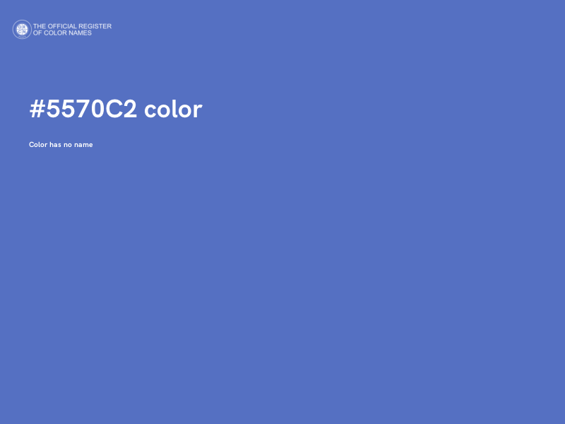 #5570C2 color image