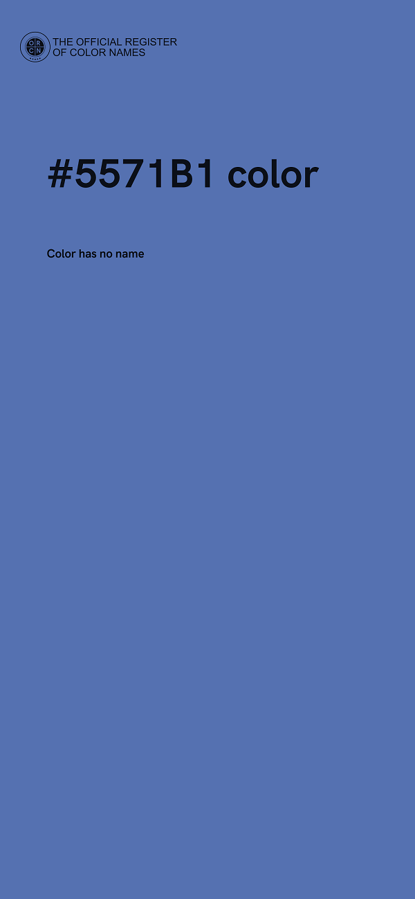 #5571B1 color image