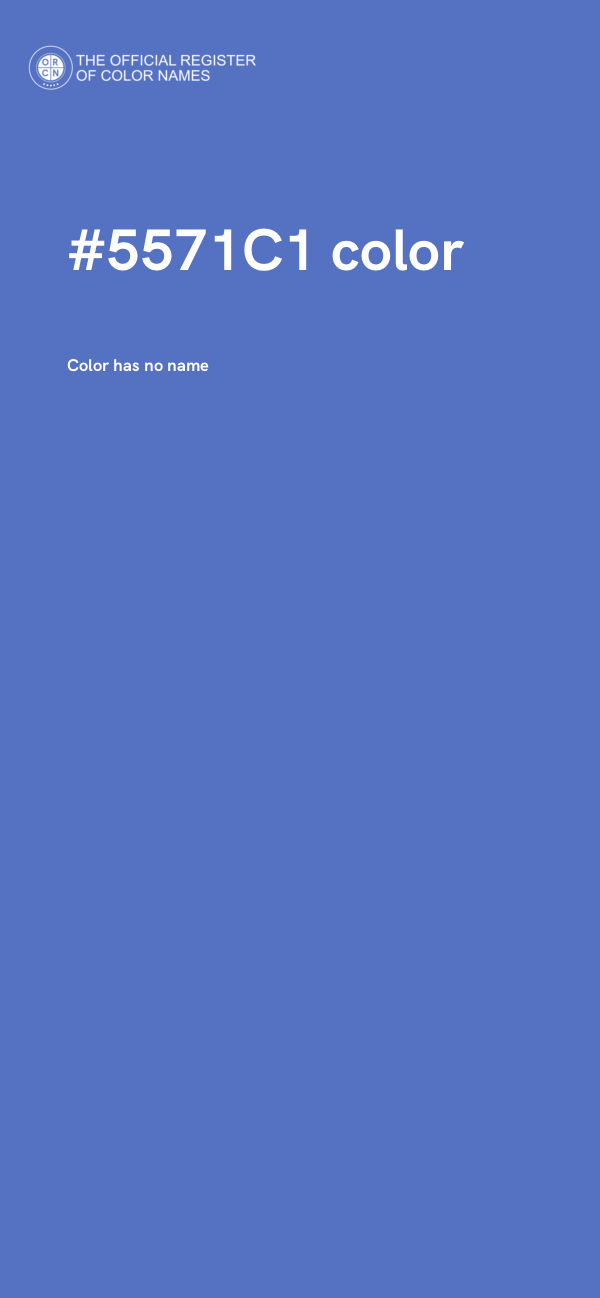 #5571C1 color image