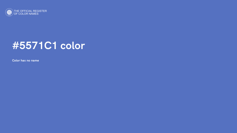 #5571C1 color image