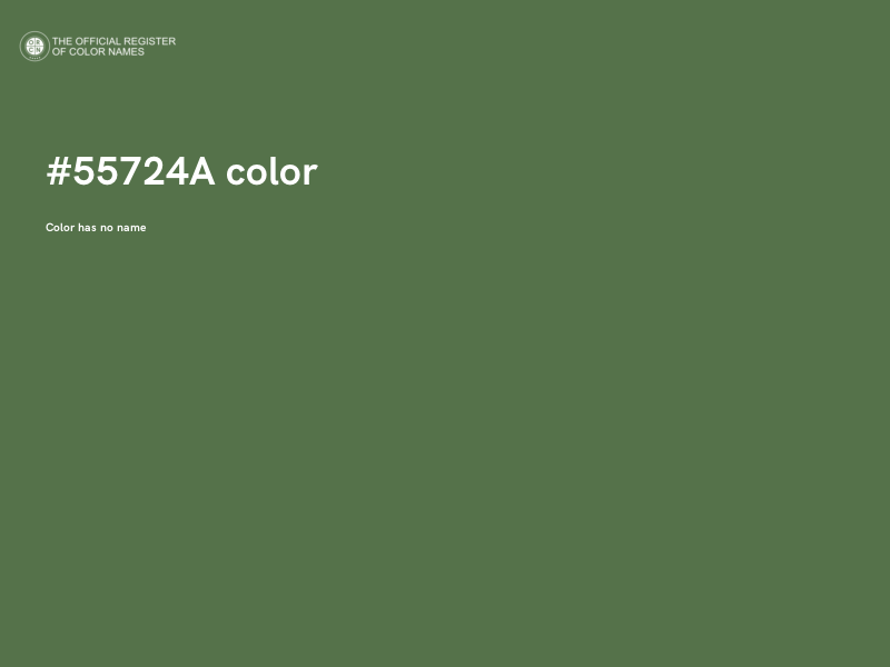 #55724A color image