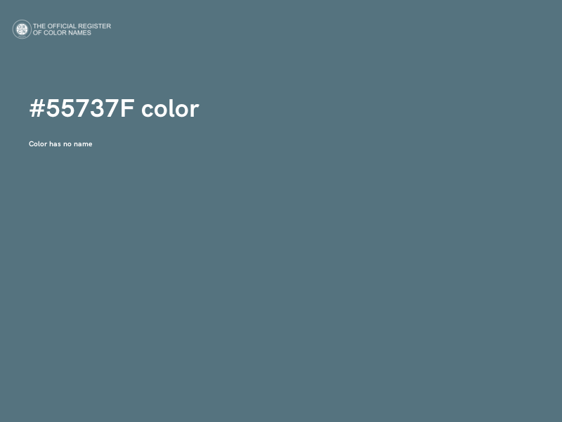 #55737F color image