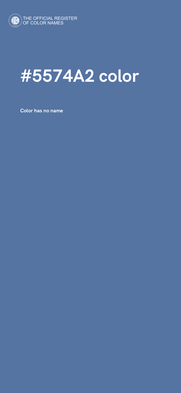 #5574A2 color image