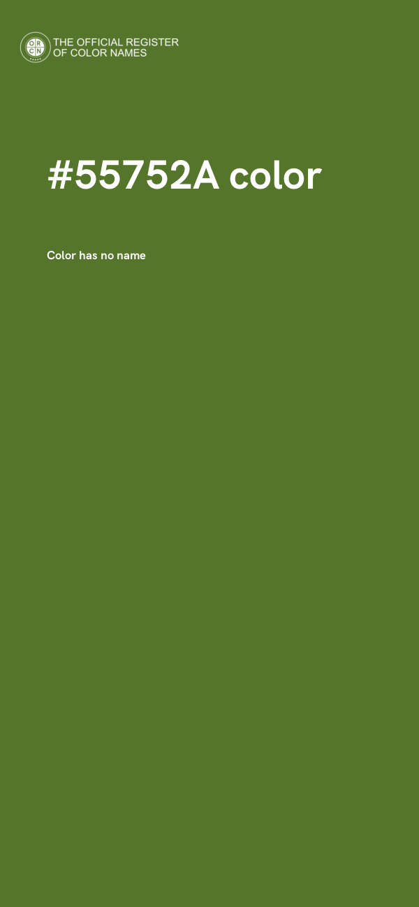 #55752A color image