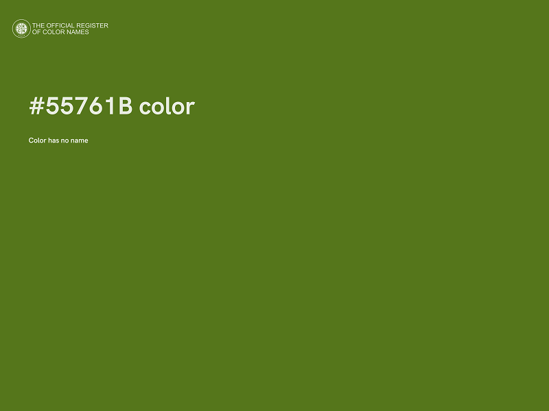#55761B color image