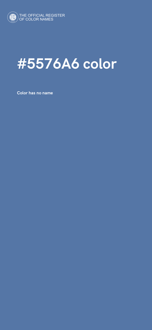#5576A6 color image