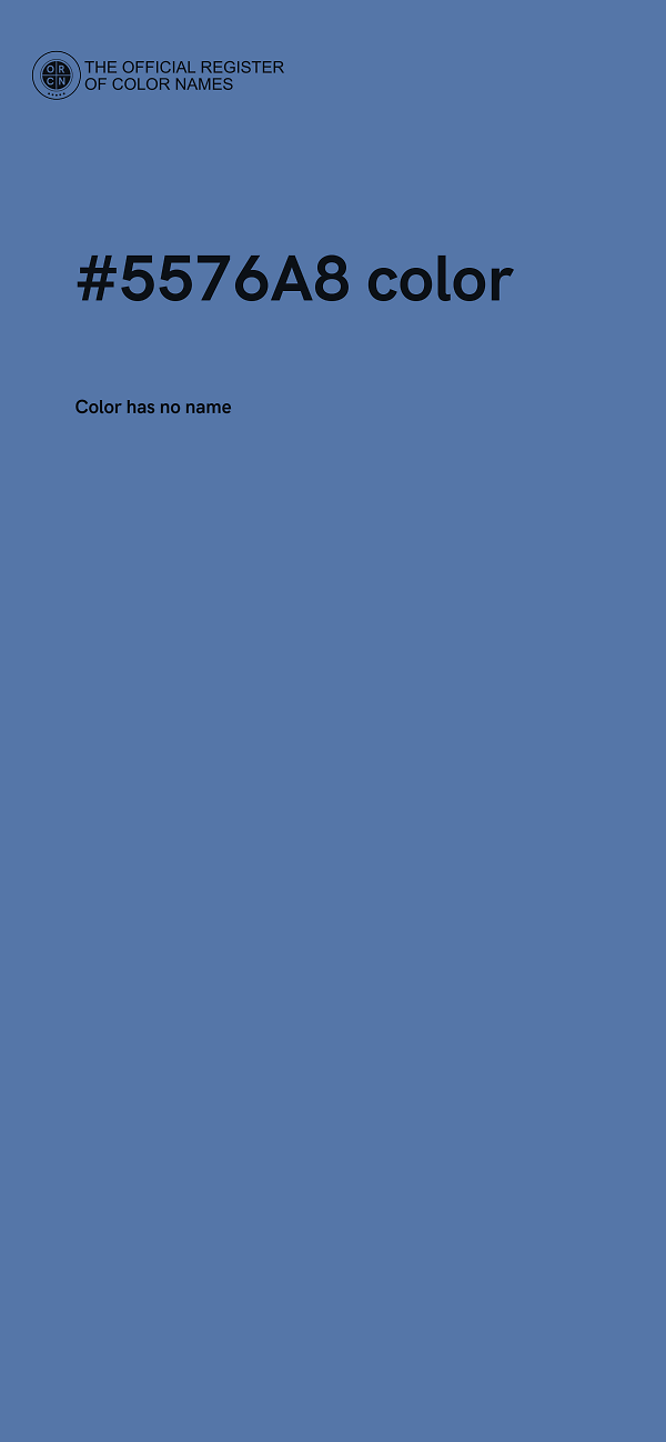 #5576A8 color image