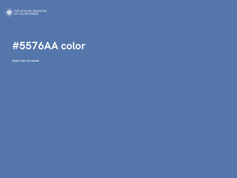 #5576AA color image