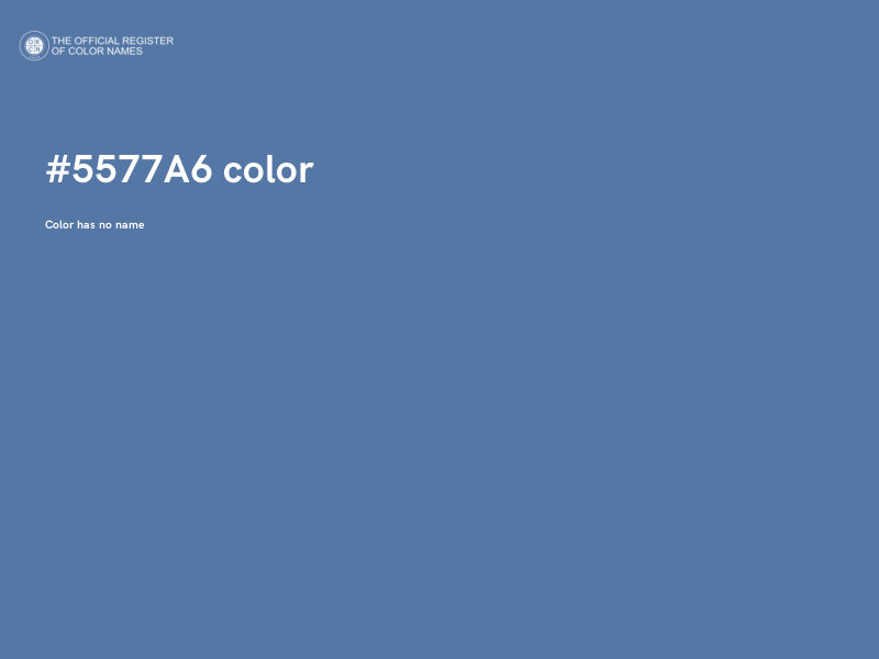 #5577A6 color image