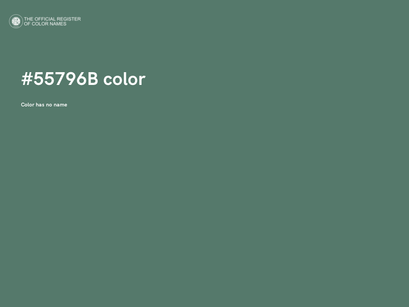 #55796B color image
