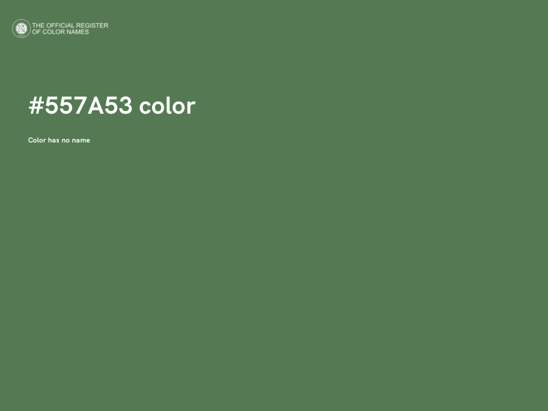 #557A53 color image