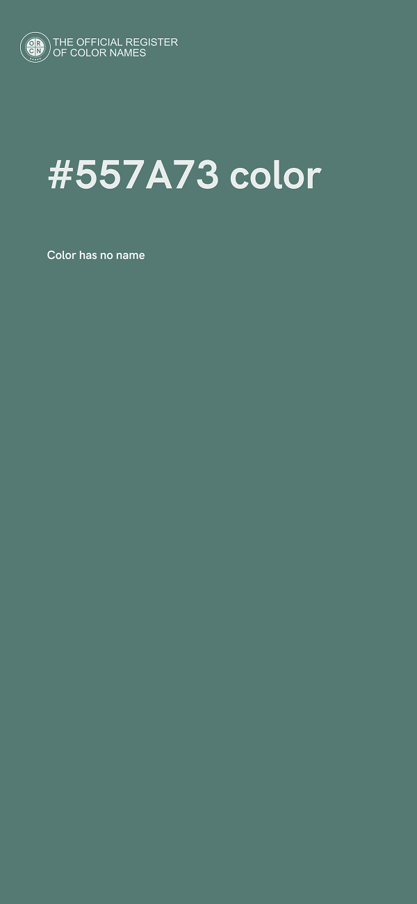 #557A73 color image