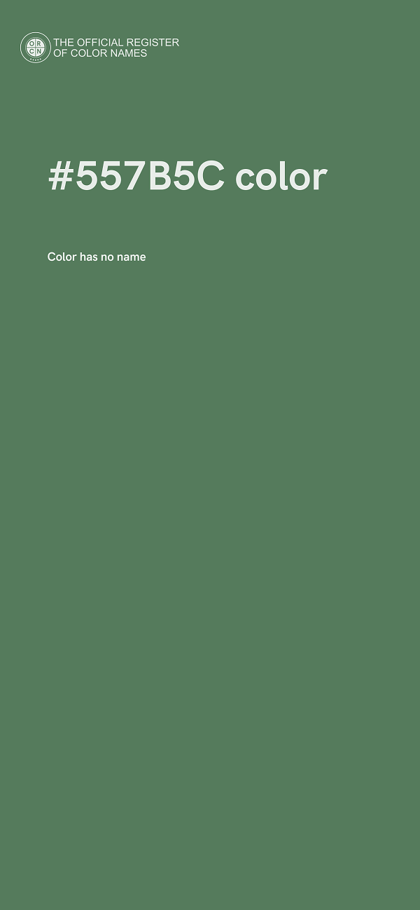 #557B5C color image