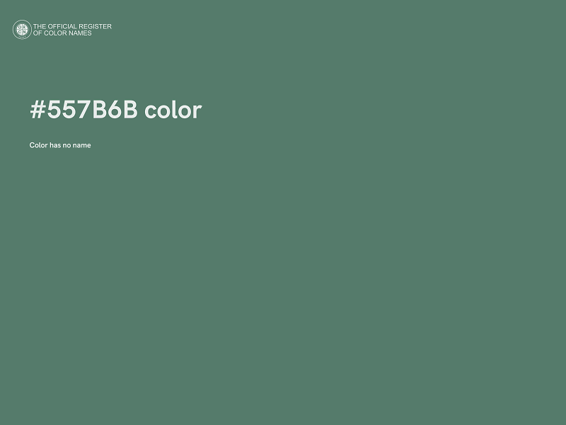 #557B6B color image