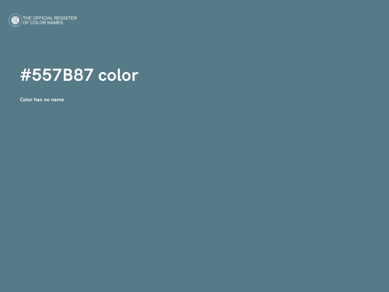 #557B87 color image
