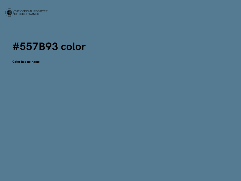 #557B93 color image