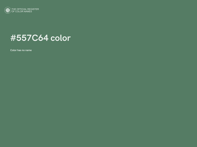 #557C64 color image