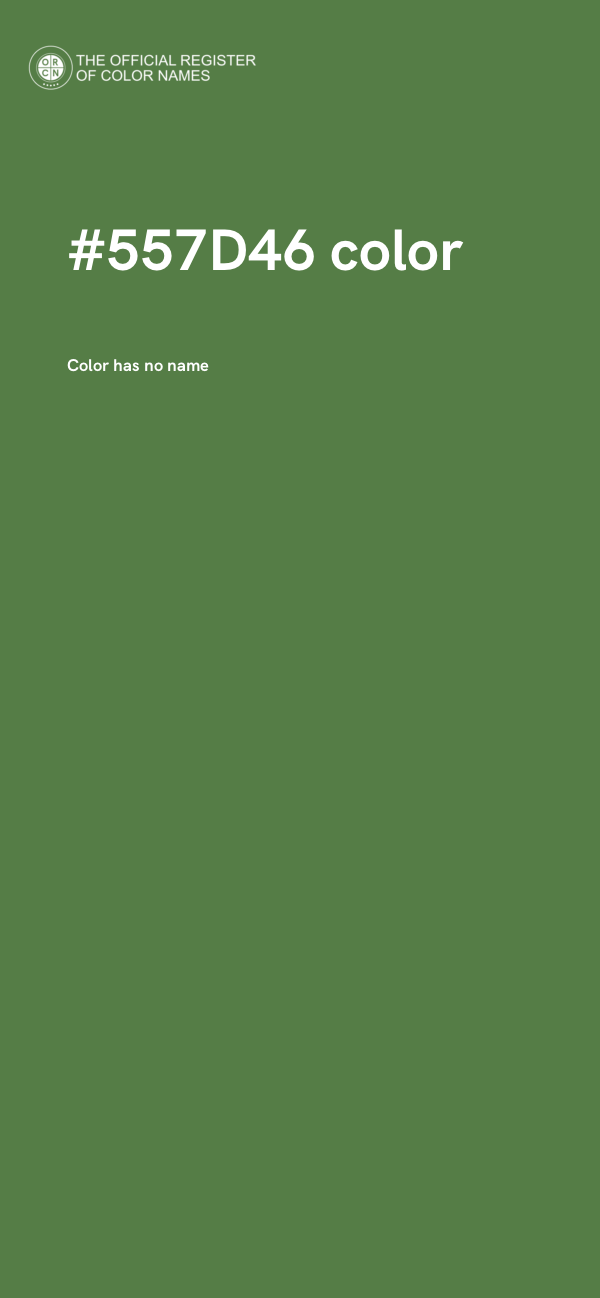 #557D46 color image