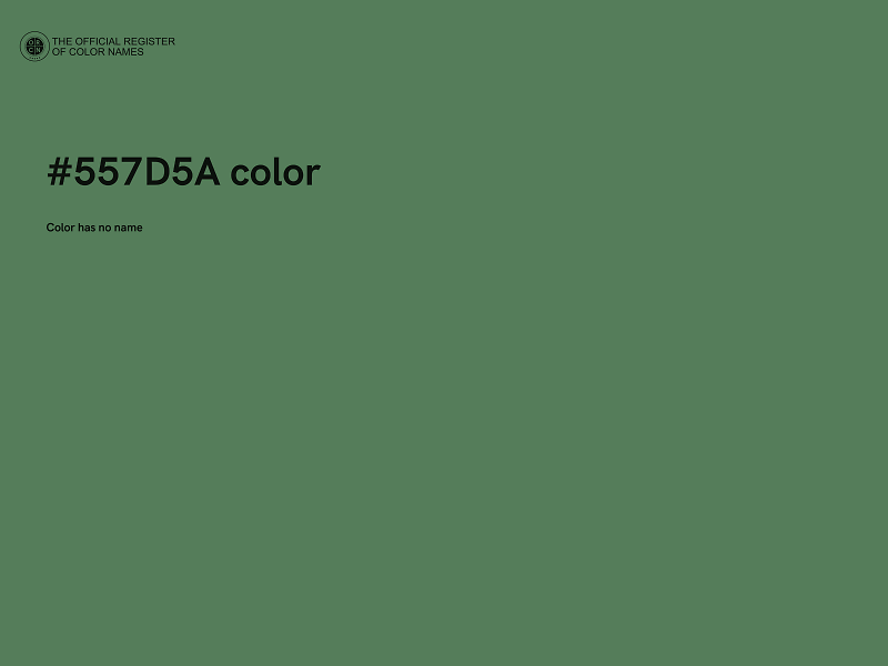 #557D5A color image