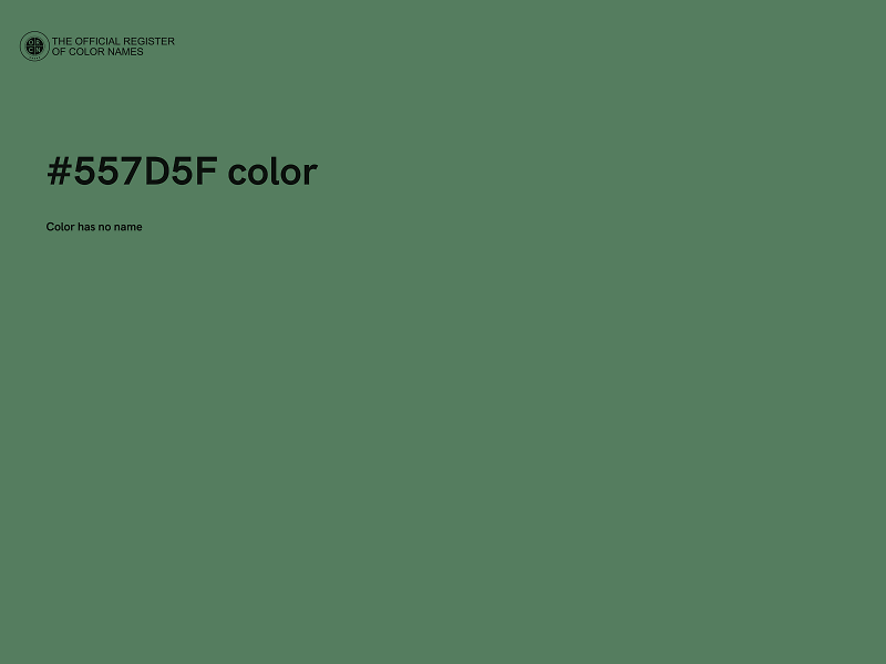 #557D5F color image