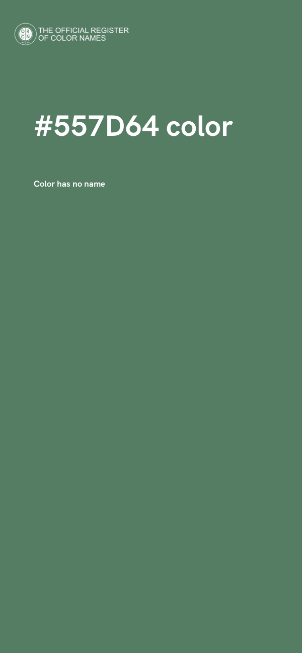 #557D64 color image