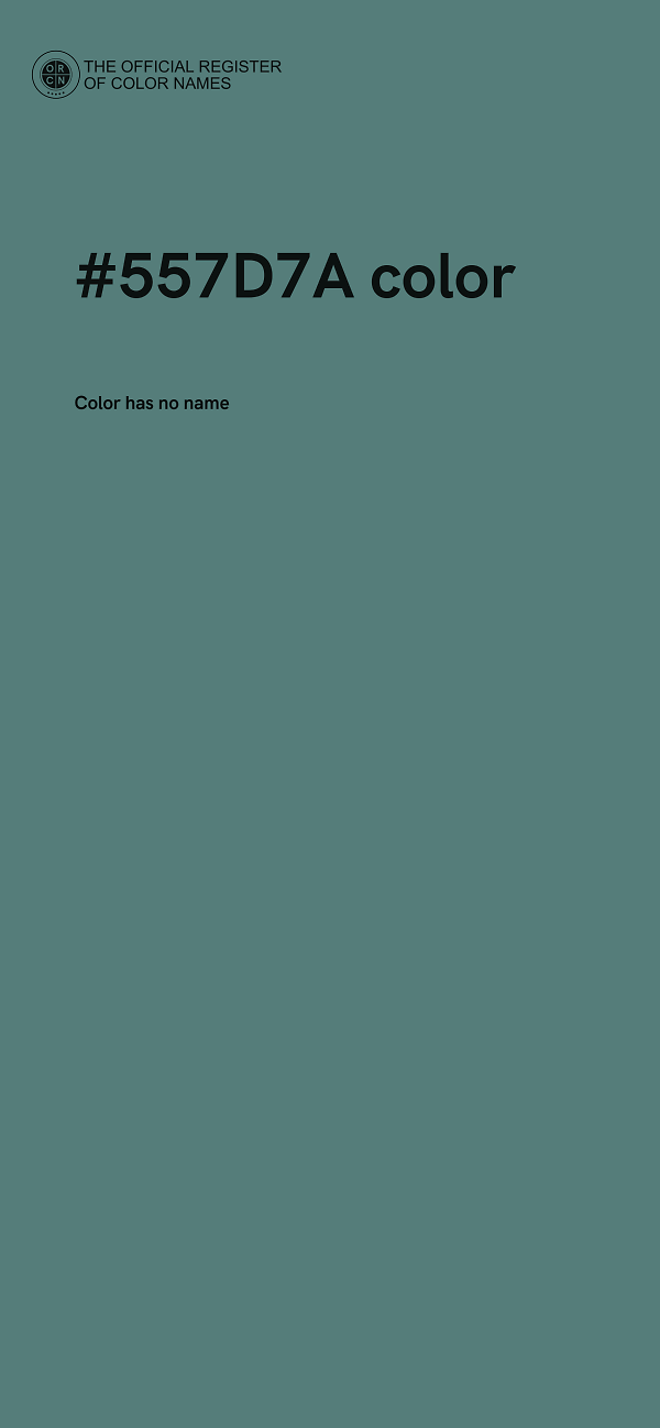 #557D7A color image