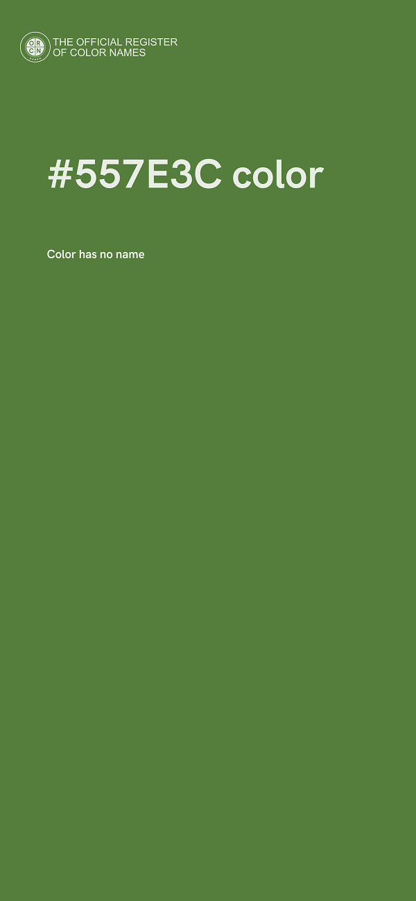 #557E3C color image