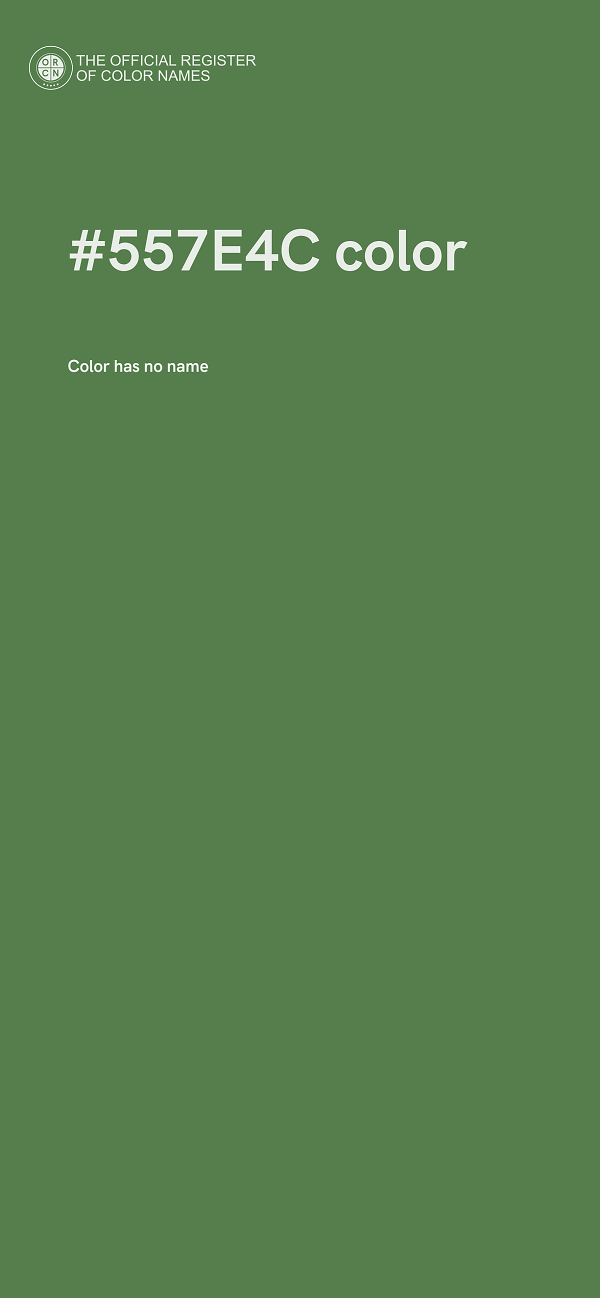 #557E4C color image
