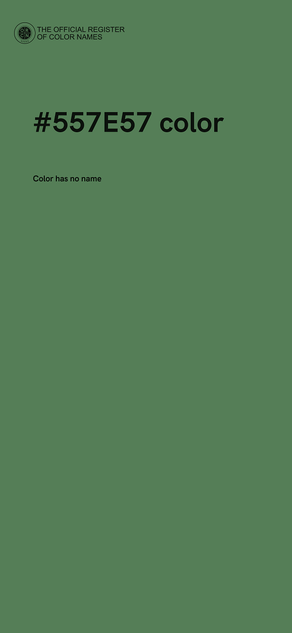 #557E57 color image