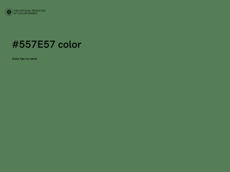 #557E57 color image