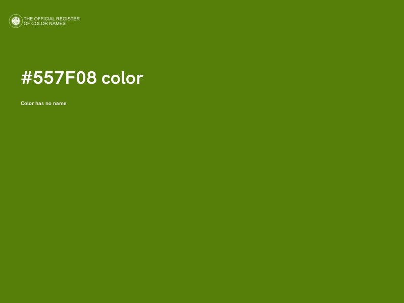 #557F08 color image
