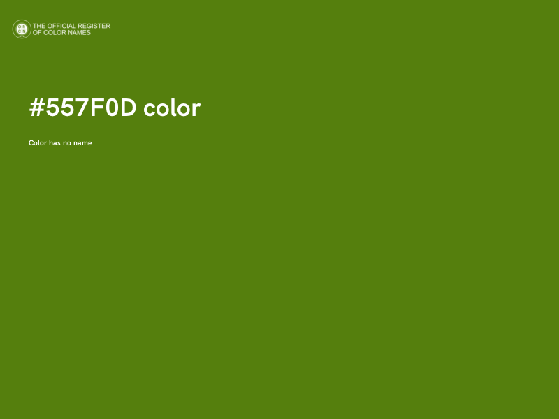 #557F0D color image