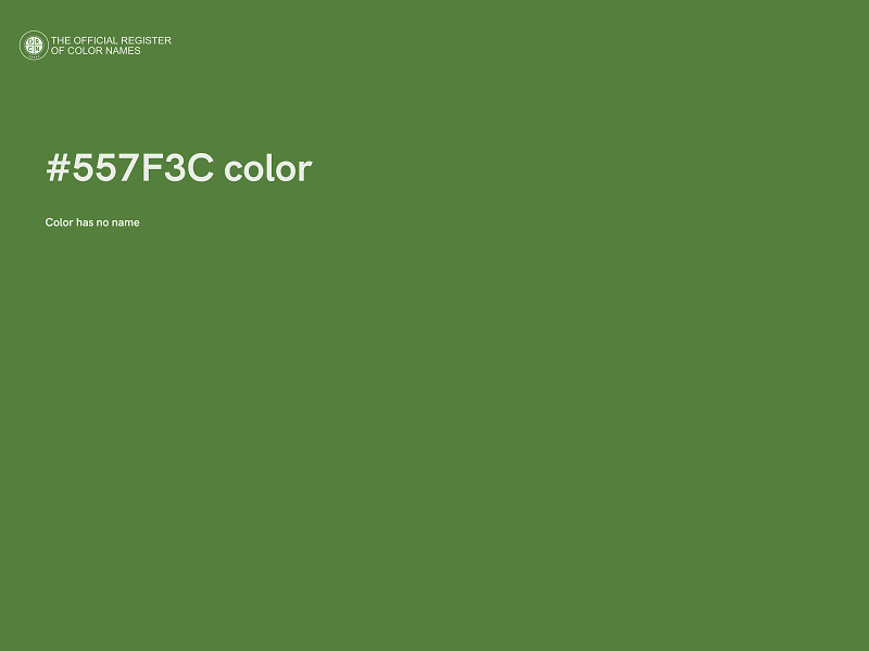 #557F3C color image