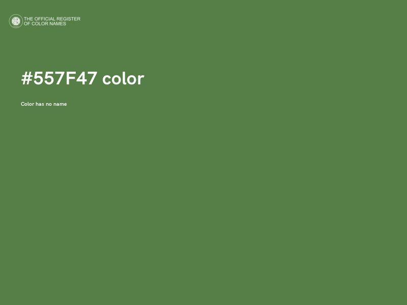 #557F47 color image
