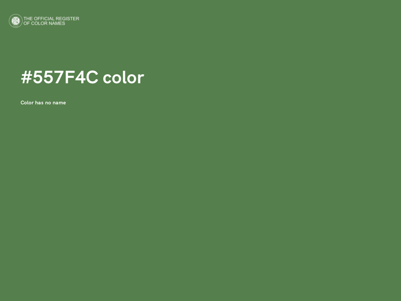 #557F4C color image