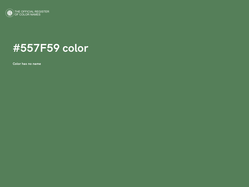 #557F59 color image