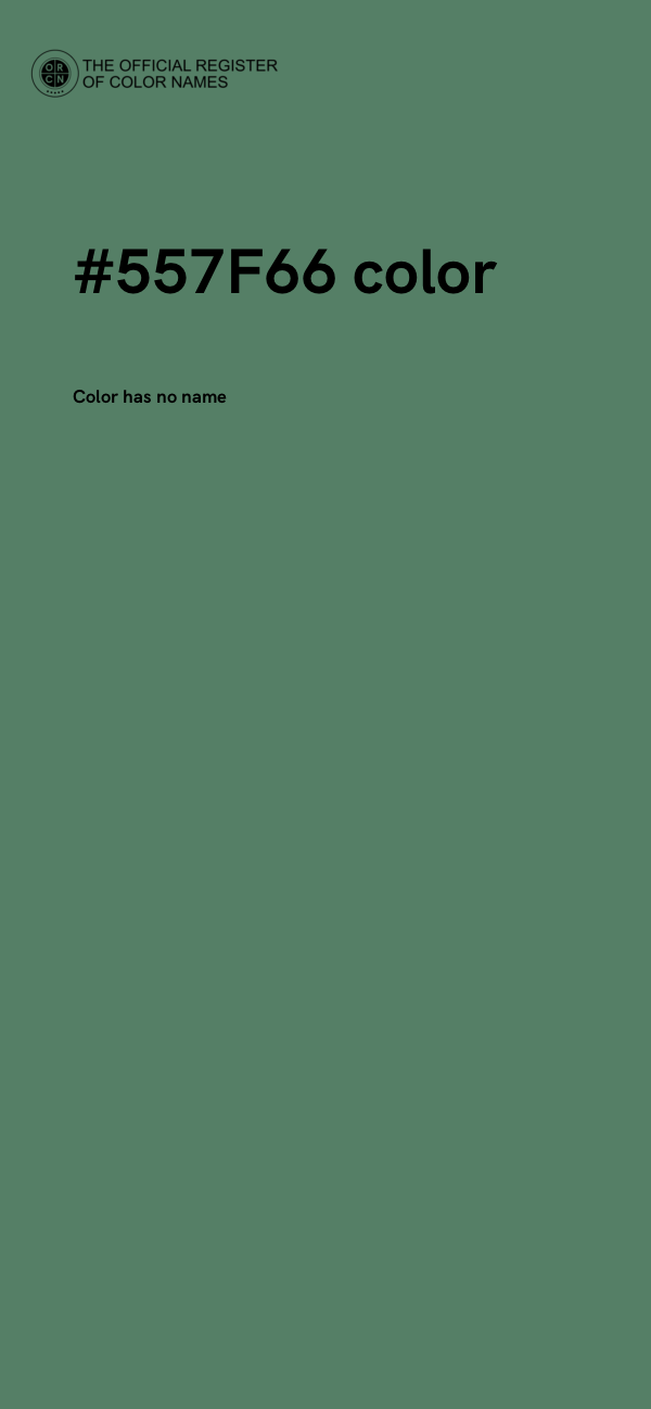 #557F66 color image