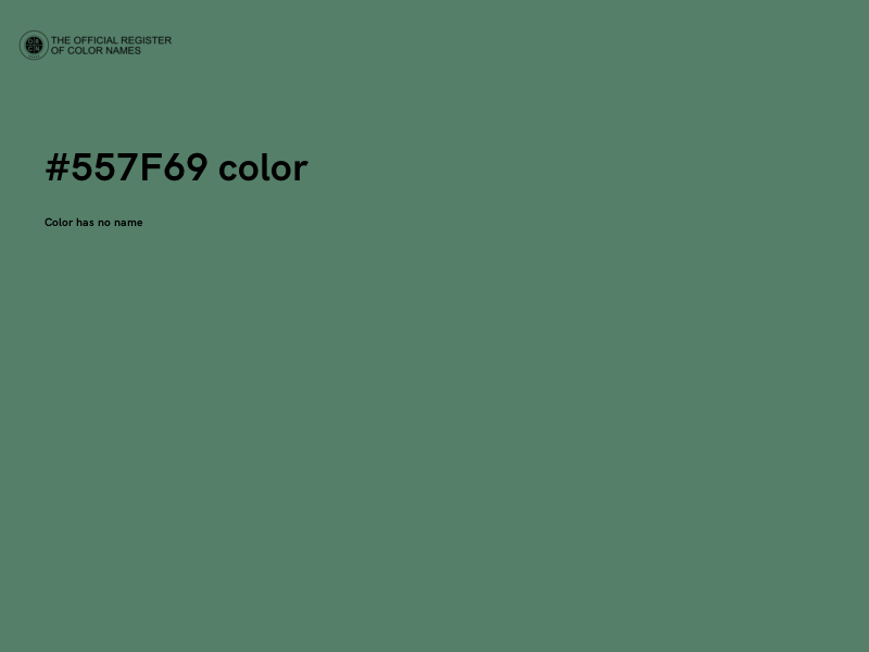 #557F69 color image