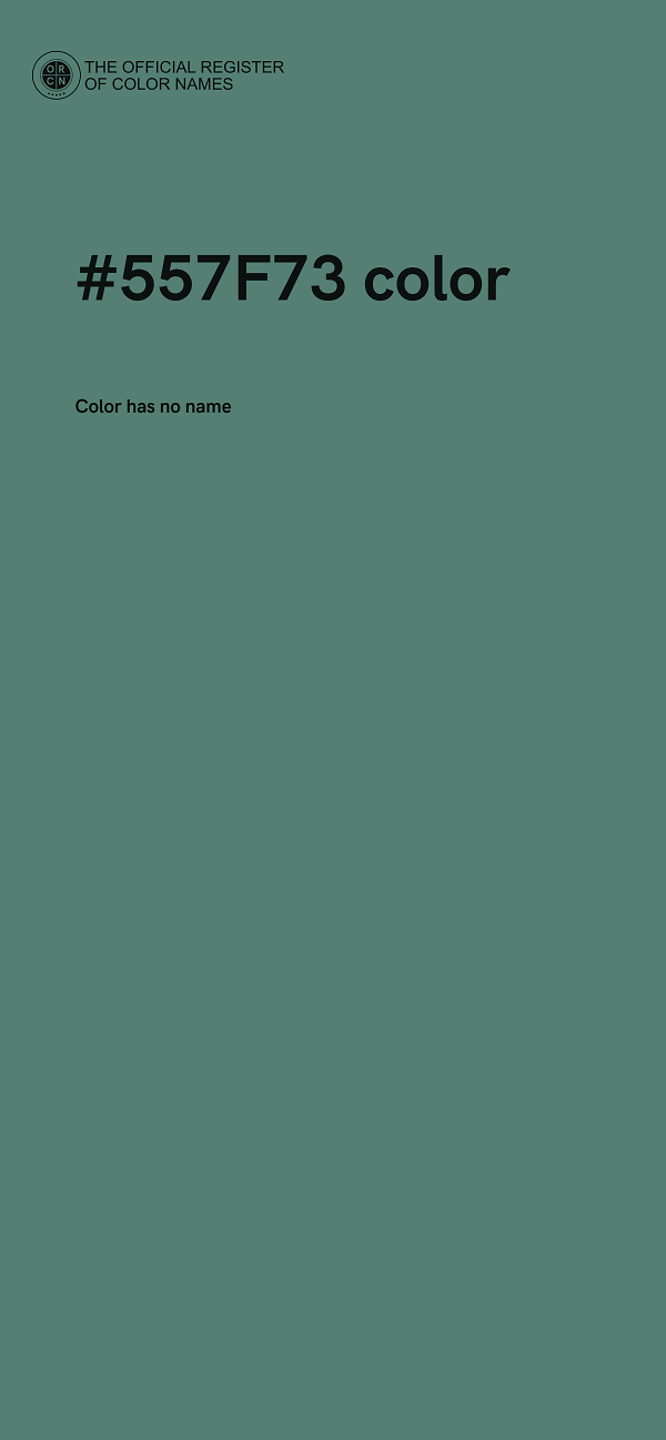 #557F73 color image
