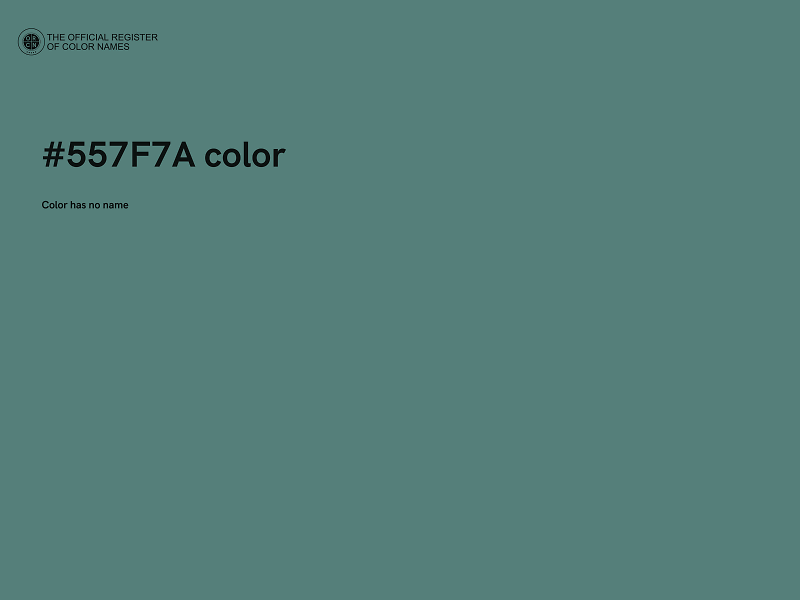 #557F7A color image