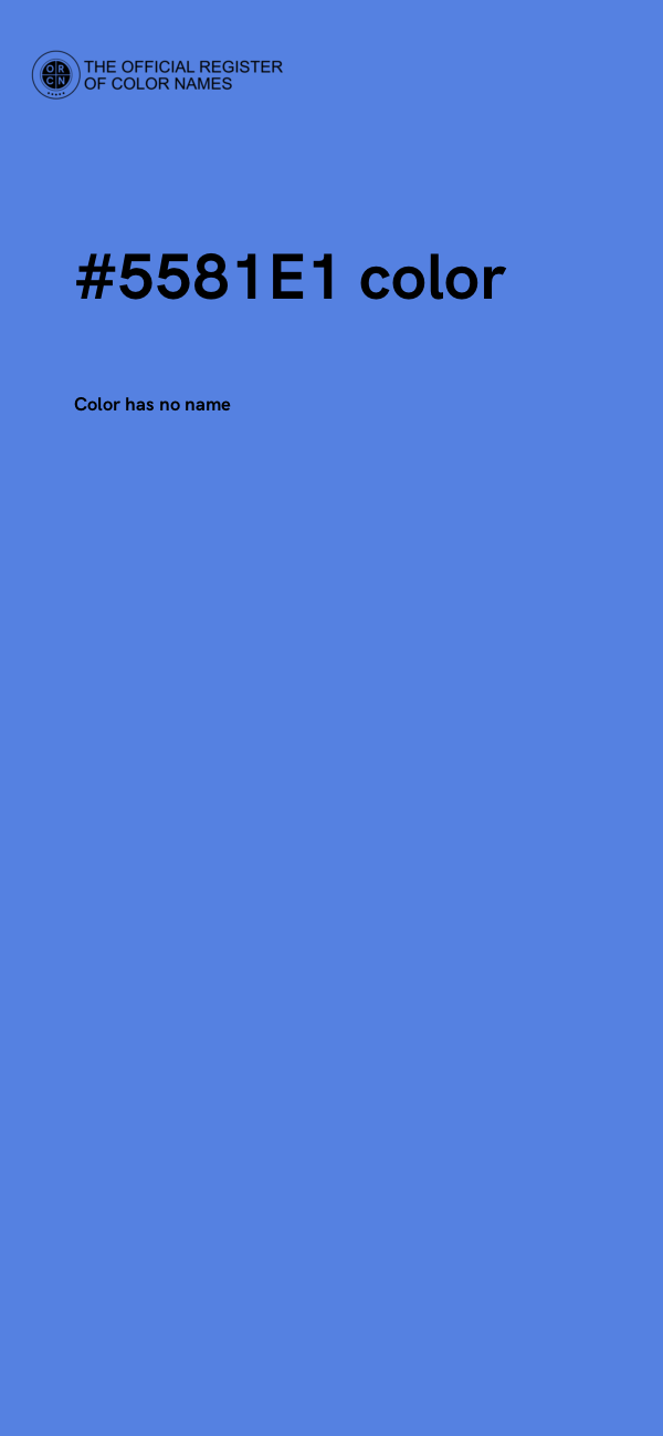 #5581E1 color image