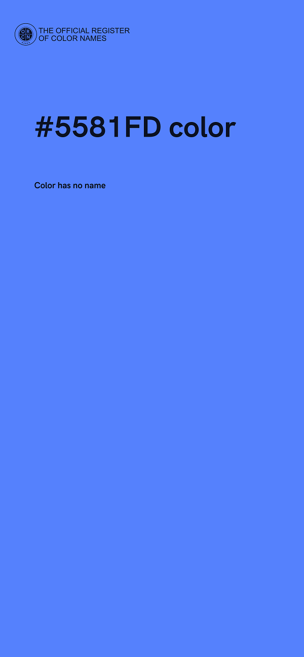 #5581FD color image