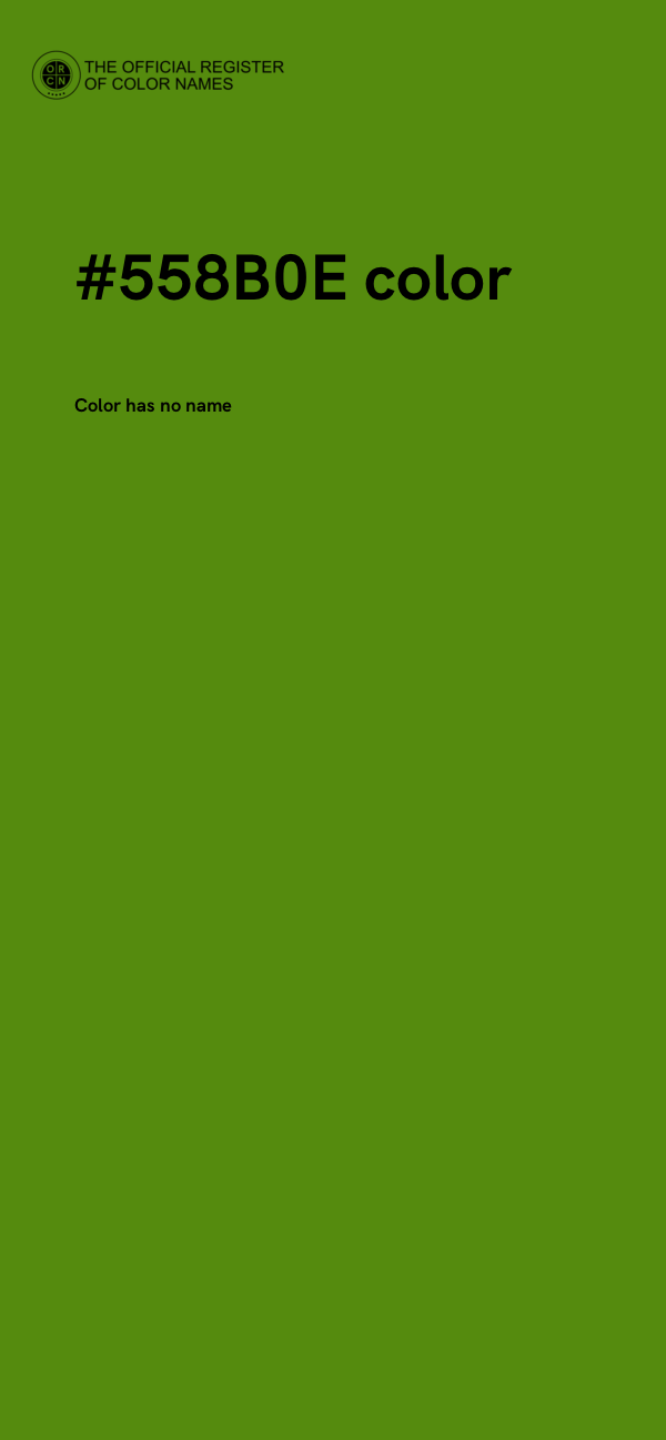 #558B0E color image