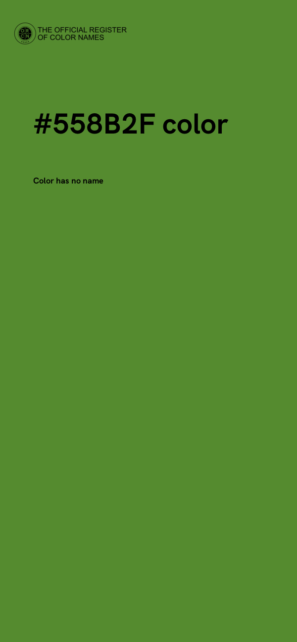 #558B2F color image