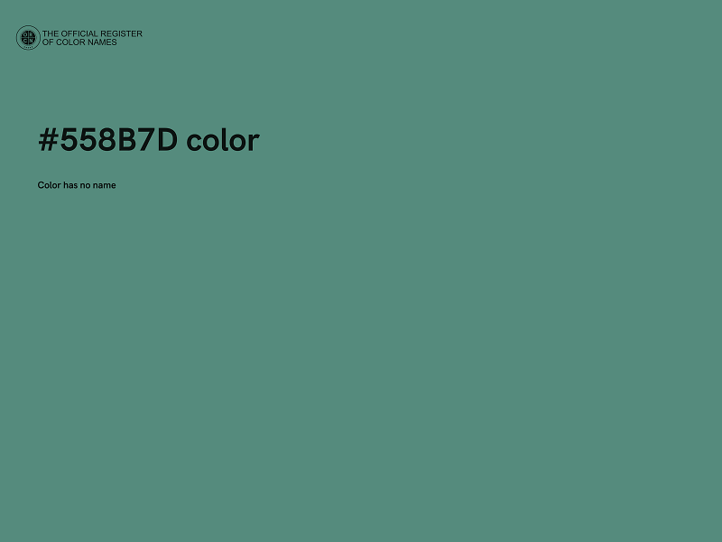 #558B7D color image