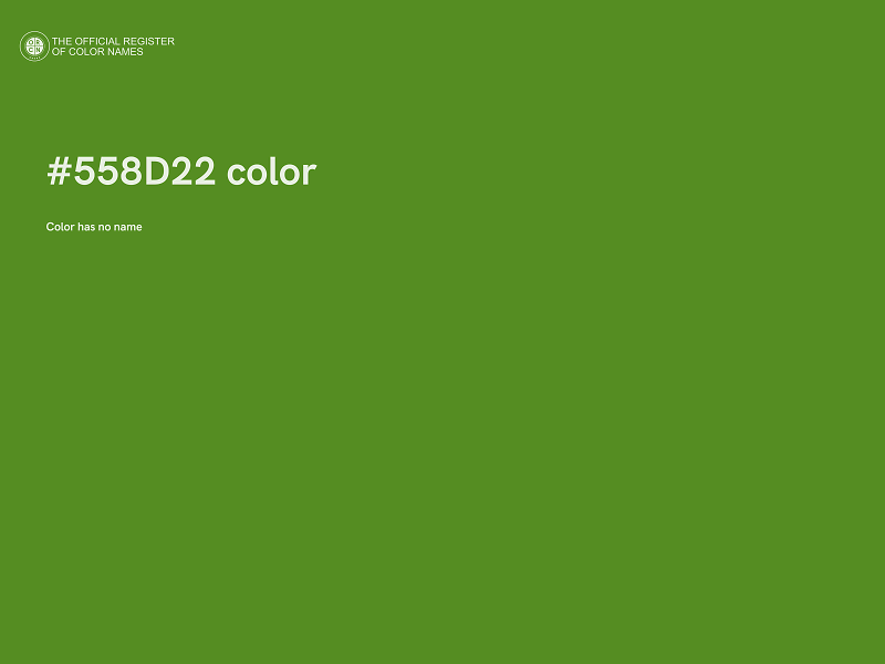 #558D22 color image