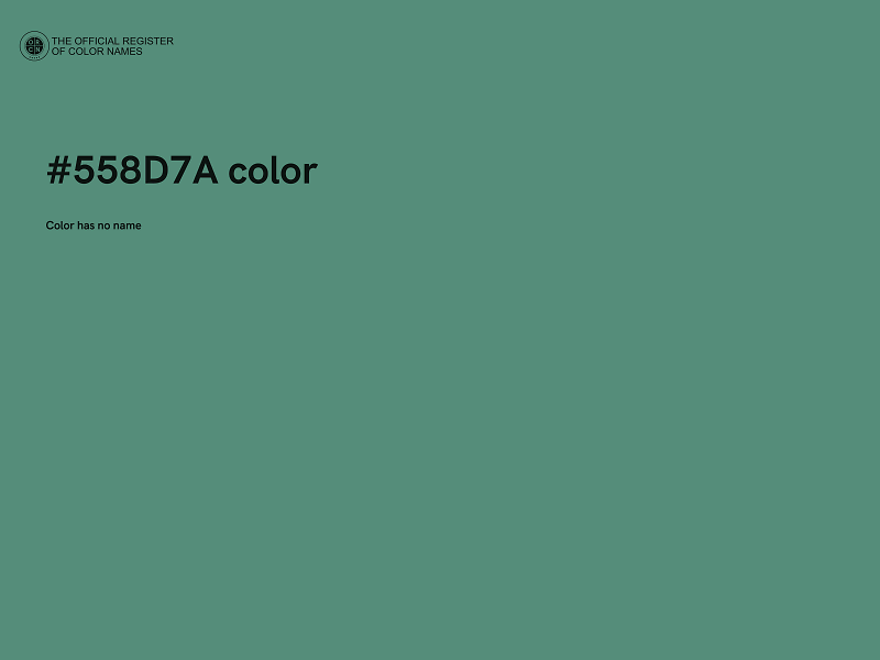 #558D7A color image