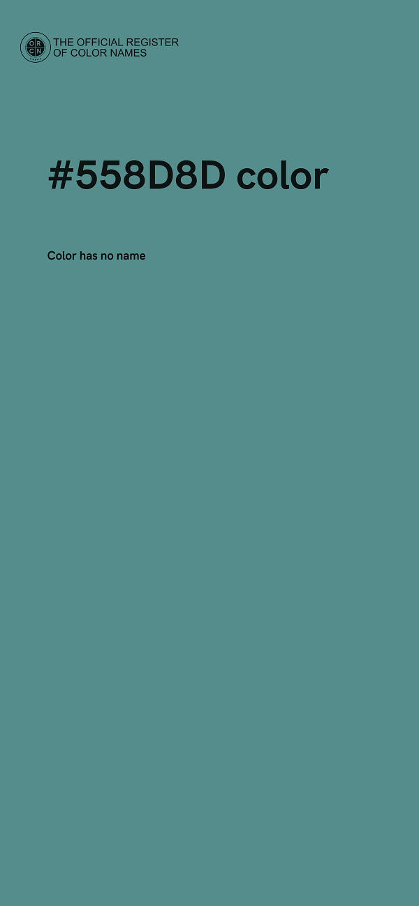 #558D8D color image