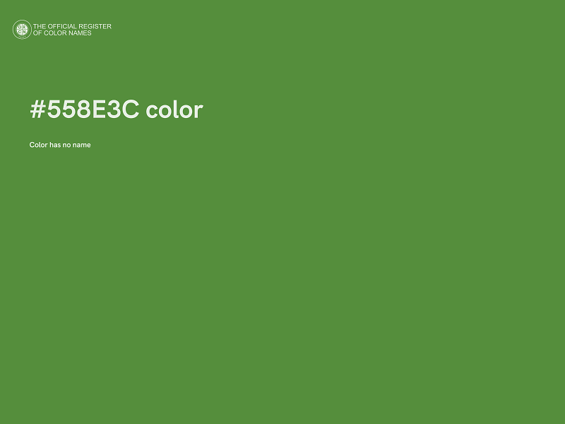 #558E3C color image